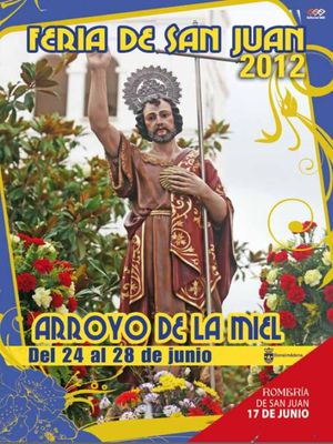 Feria de San Juan 2012. Programa de Actividades y Actuaciones del dia 29. 